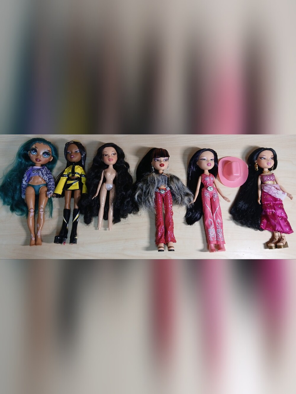 MGA Doll Lot Of 6 - Assorted Colors